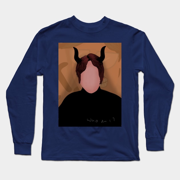 No face devil Long Sleeve T-Shirt by Ytkz